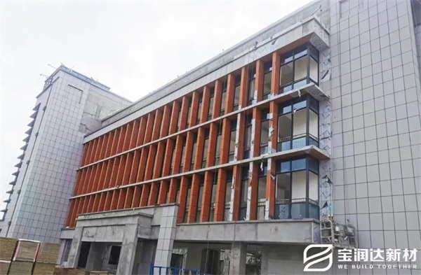 88000平保温装饰一体板应用安徽金寨中学 88000平保温装饰一体板应用安徽金寨中学