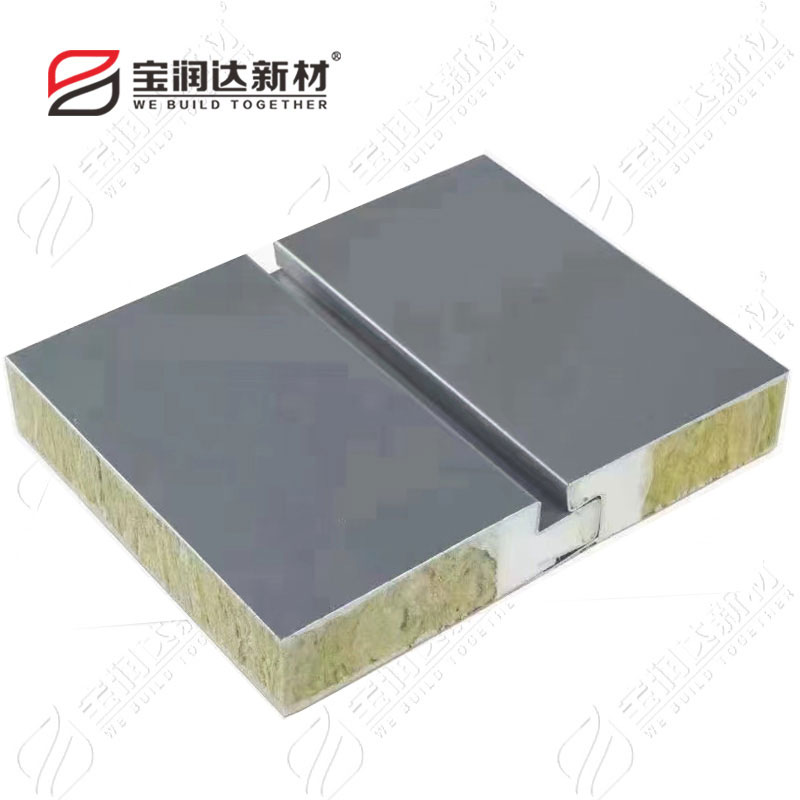 热压企口铝板保温一体板 热压企口铝板保温一体板